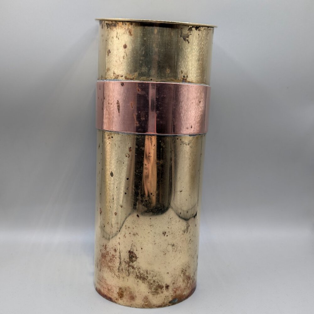 VINTAGE BRASS AND COPPER BOX, MADE IN SPAIN - Picture 6 of 12
